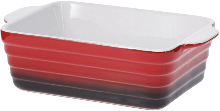 Vas termorezistent pentru copt 31 × 19 cm roșu - 1 bucată