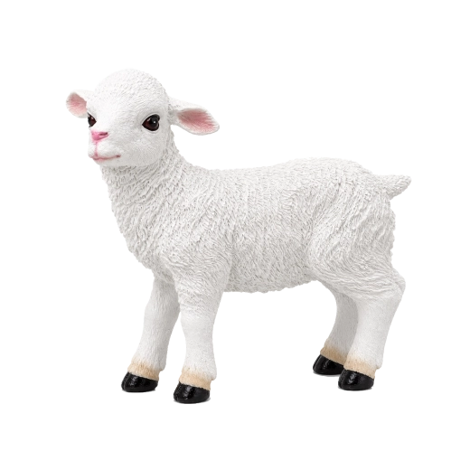 Figurină decorativă de oaie pentru iesle, 34 × 13 × 32 cm