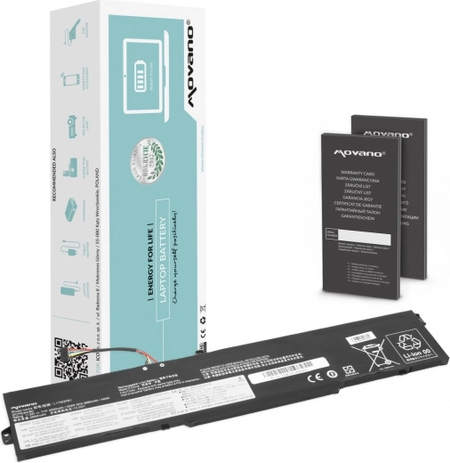 Baterie Movano L17M3PB1 pentru Lenovo IdeaPad 330-15ICH și 330-17ICH 4000 mAh (45 Wh)