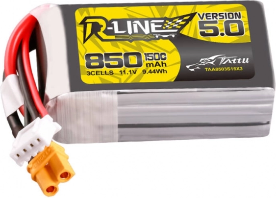 Baterie Tattu R-Line Litiu-Polimer 850mAh 3S 11.1V 150C