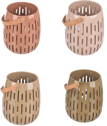 Sfeșnic decorativ din dolomit 20 cm (4 variante)