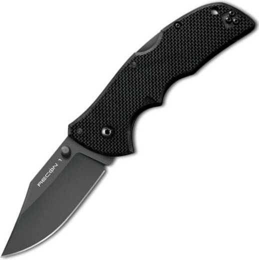 Cuțit tactic pliabil Cold Steel Recon M1, G10 negru, CPM MagnaCut, clips 10,2 cm