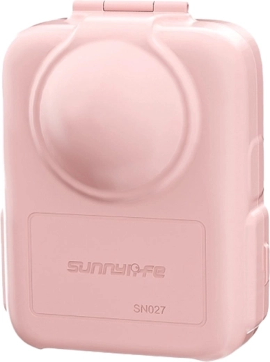 Husă de protecție Sunnylife semi-deschisă pentru DJI Osmo 360 (roz)