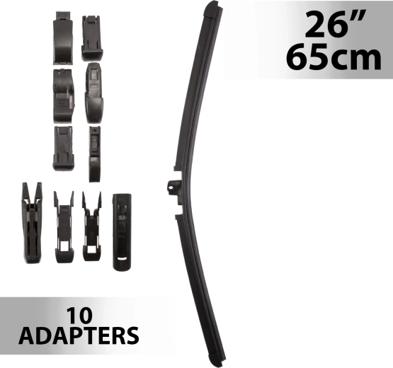 Ștergător Carguard 26"/65 cm cu 10 adaptoare
