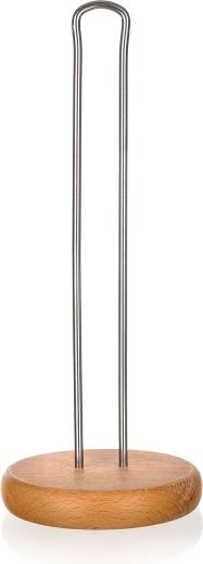 Suport pentru prosoape de hârtie Apetit 28 cm, metal și lemn