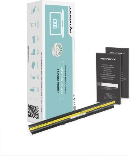 Baterie Movano pentru Lenovo G500s, Z710, G50-45 și G50-70 (4400 mAh, 63 Wh)