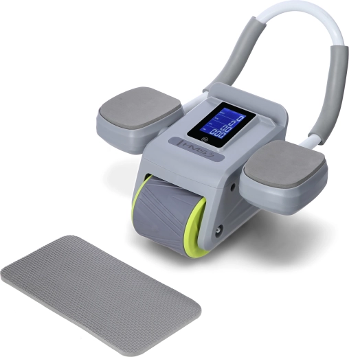 Rola pentru antrenarea abdomenului HMS cu recul automat, gri