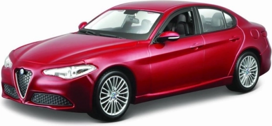 Bburago 1:24 Alfa Romeo Giulia (2016) - roșu