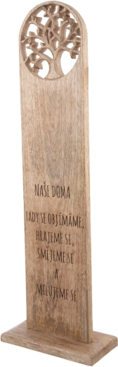 Placă de servire din lemn de mango Naše doma 80 cm