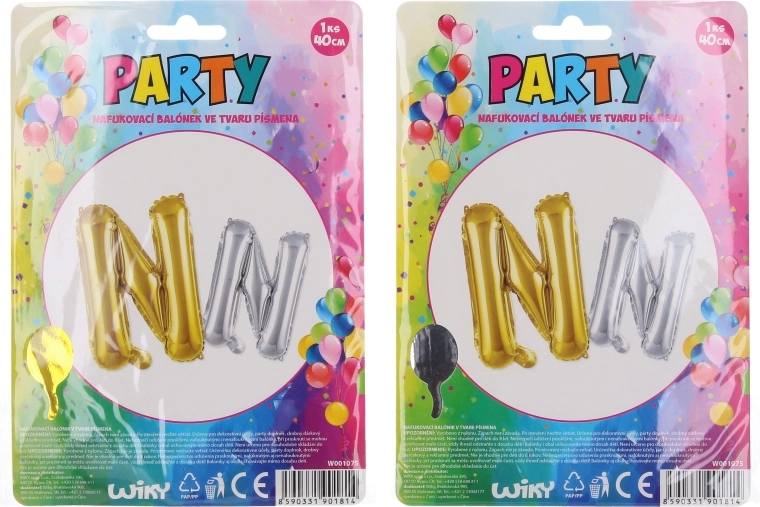 Balon gonflabil literă N