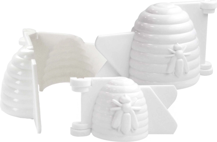 Set de forme pentru stupi de albine, 3 mărimi (3 buc)