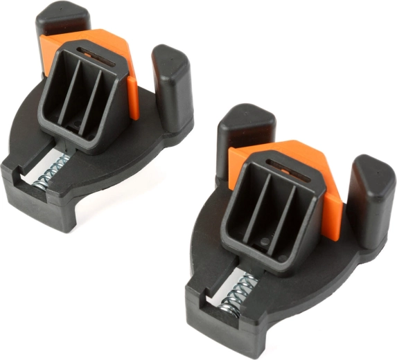 Cleme de fixare pentru colțuri la 90° pentru materiale de 5–22 mm, 2 bucăți
