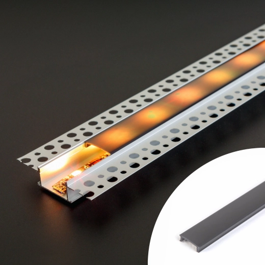 Capac negru pentru profil LED din aluminiu 1000 mm