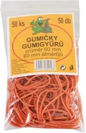 Elastice 60 mm, pachet 50 buc