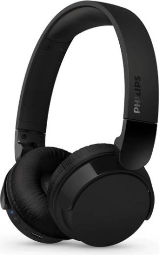 căști on-ear wireless Philips cu autonomie mare și bass dinamic