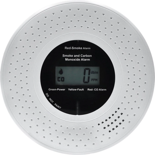 Solight detector combinat de fum și monoxid de carbon cu ecran LCD - 1 bucată