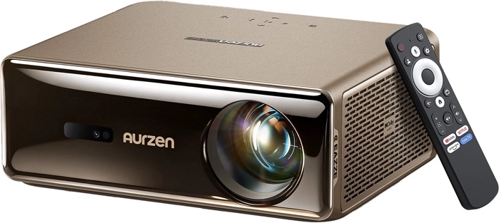 Aurzen Eazze D1 Max proiector inteligent Full HD cu Google TV