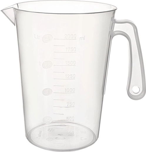 Cana gradată gastro din plastic UH 2 l