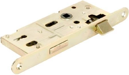 Broască îngropată cu cheie dublă 72/60, universală dreapta-stânga, zinc alb