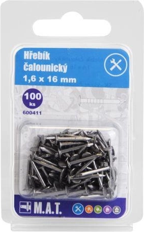 Cuie pentru tapițerie 16 × 1,6 mm, 100 buc.