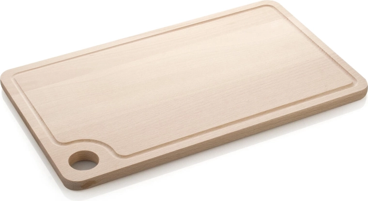 Tocător din lemn cu șanț BRILLANTE 42 × 25 cm