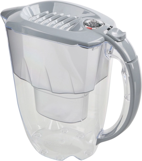 Cană filtrantă Aquaphor 2,8 l amethyst (gri) + 3× cartuș filtrant B100-25