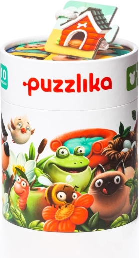 Puzzlika Casa mea – puzzle educative pentru copii, 20 de piese