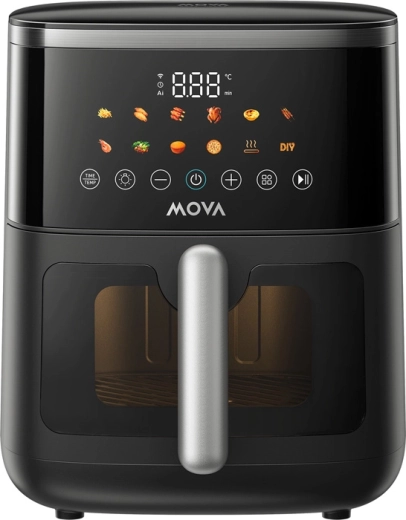 Friteuză cu aer cald MOVA FD10 Pro Max neagră