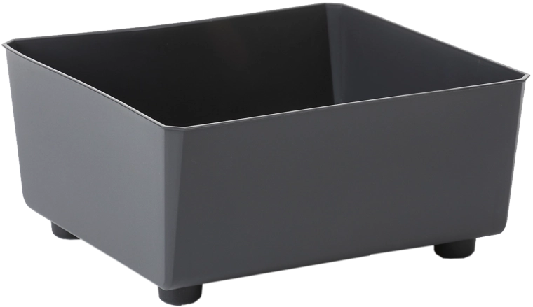 Ghiveci SAGA antracit 28,5 × 28,5 cm