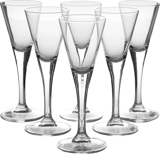 Diamond set de 6 pahare pentru lichior 55 ml