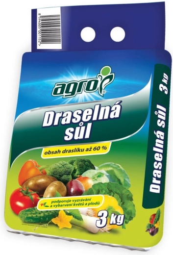 Îngrășământ sare potasică 3 kg AGRO