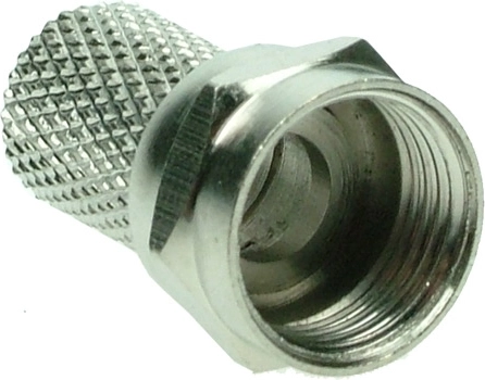 Conector F de antenă Solight cu înșurubare, 6,5 mm (10 buc.)