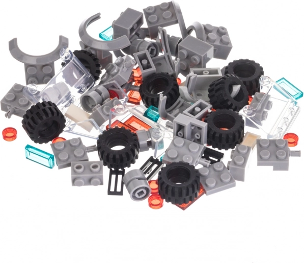 Set creativ L-W Toys pentru construcția de mașini – accesoriu pentru seturi de construcție