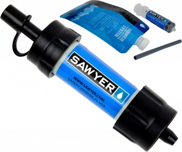 Filtru de apă de călătorie Sawyer Mini albastru - 1 bucată
