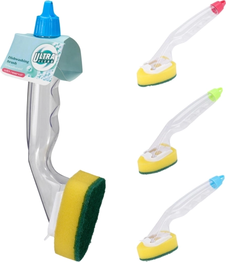 Burete pentru vase cu rezervor pentru detergent, 25 cm