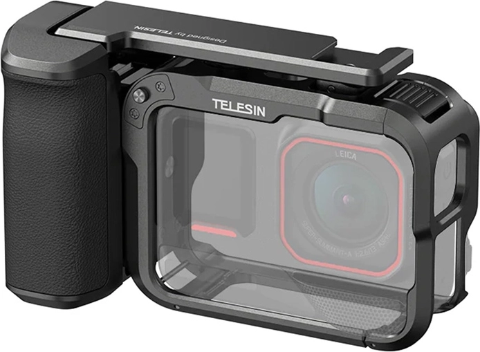 Carcasă de protecție Telesin cu mâner pentru Insta360 Ace Pro și Ace Pro 2