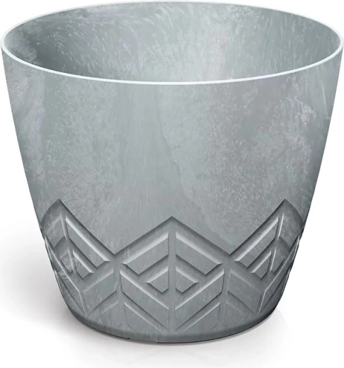 Ghiveci cu efect de beton 15,8 cm