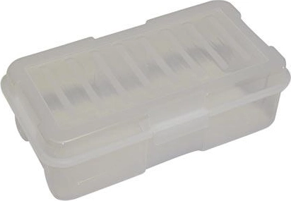 cutie de depozitare cu închidere cu clemă 5,6 l, plastic, mix de culori