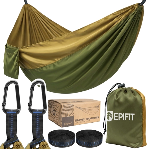 Hamac turistic Calm 300 verde kaki