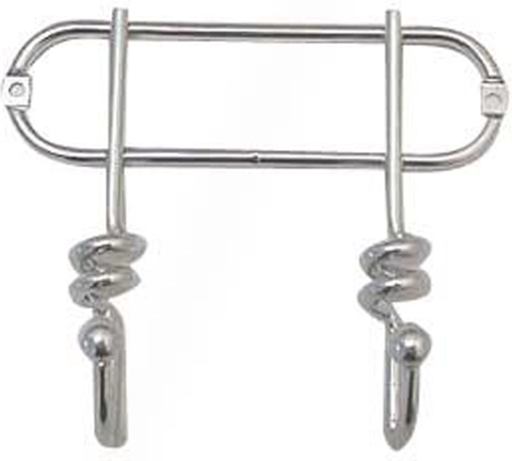 Cuier de perete Toro Twist cu 2 cârlige