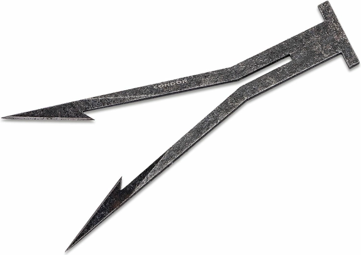 Harpună Condor Tantar din oțel carbon cu teci Kydex