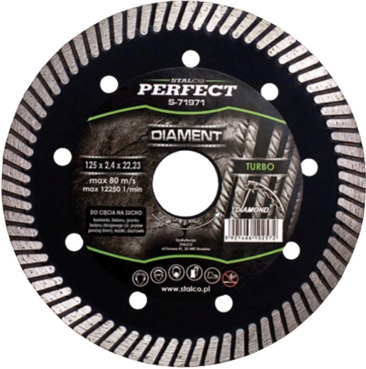 Disc diamantat 115 mm Turbo STALCO