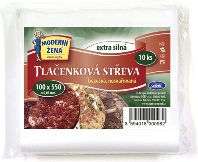 Pungă pentru tobă 10 × 55 cm (10 buc.)