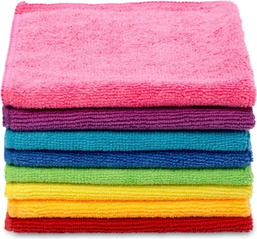 Lavete din microfibră Vileda Colors, 8 buc