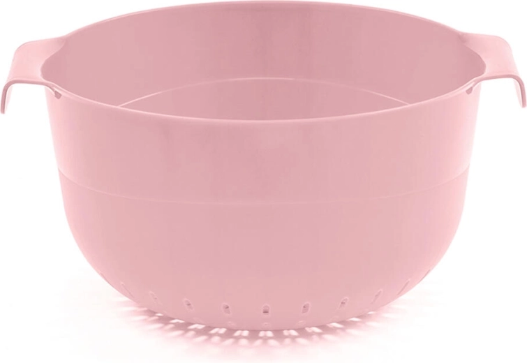 Strecurătoare/bol din plastic 26 cm, 3 l – mix de culori