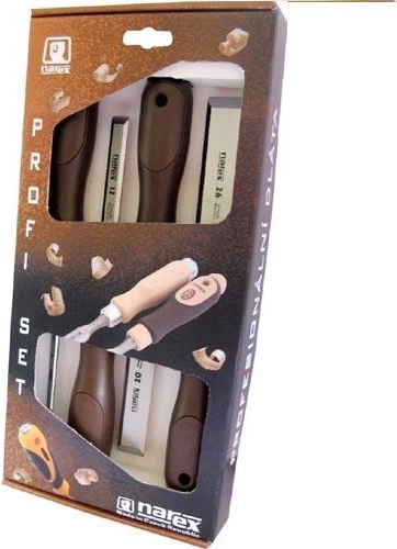 Set de dălți plate, 4 buc.