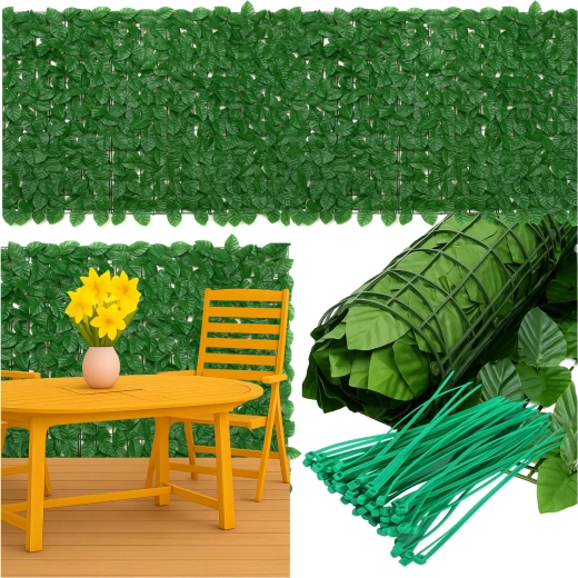 Gardlov gard viu artificial pentru balcon 3 × 1 m