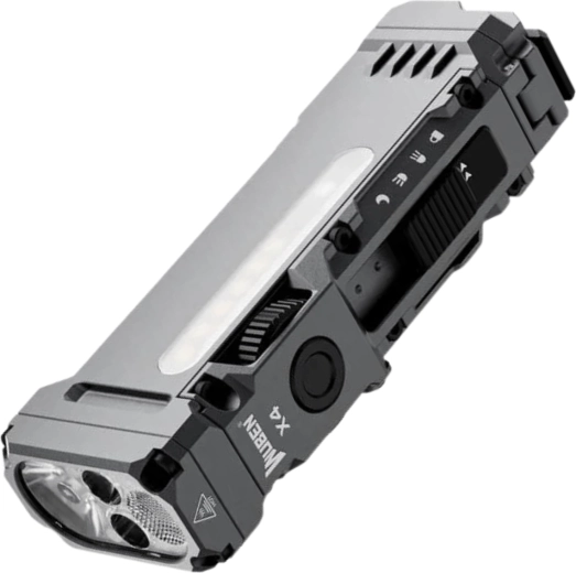 Wuben X4 lanternă LED multifuncțională gri