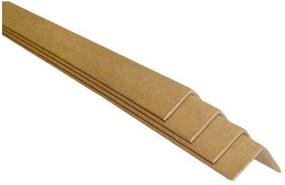 Colț de protecție din carton 35 × 35 × 2 mm, lungime 1 m