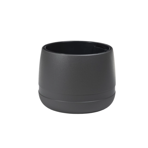 Ghiveci Lamela KOMA Waza 42 cm antracit cu inserție